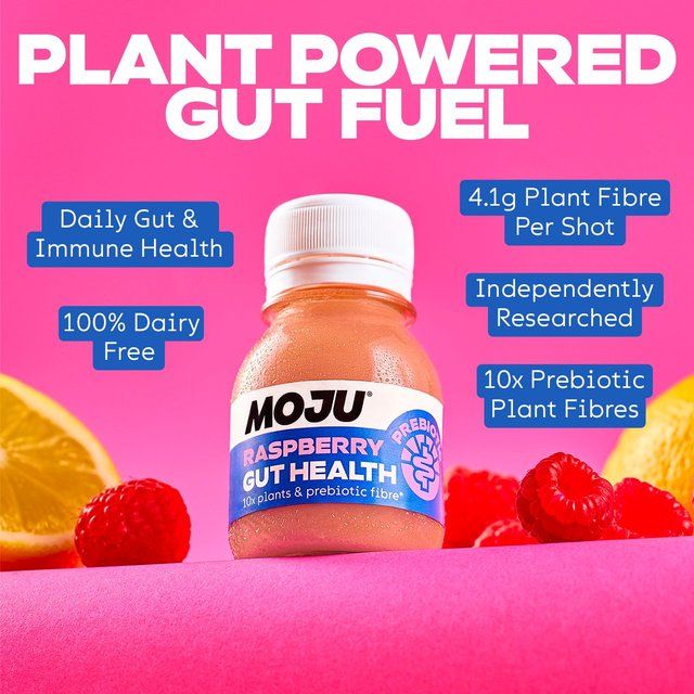 MOJU Raspberry Gut Health Shot   60ml