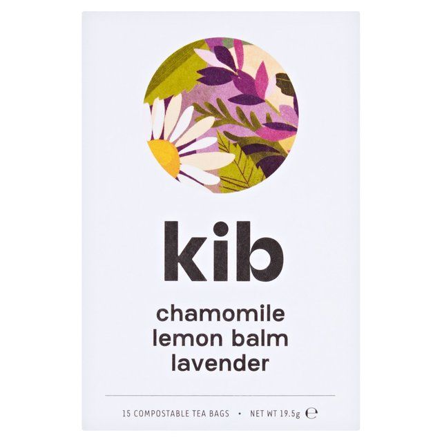 Kib Chamomile Lemon Balm Lavender Herbal Tea   15 per pack GOODS M&S   