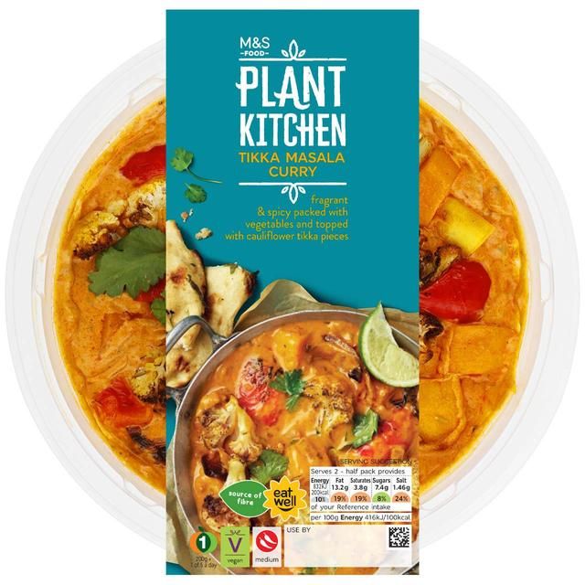 M&S Plant Kitchen Tikka Masala Curry   400g GOODS M&S   