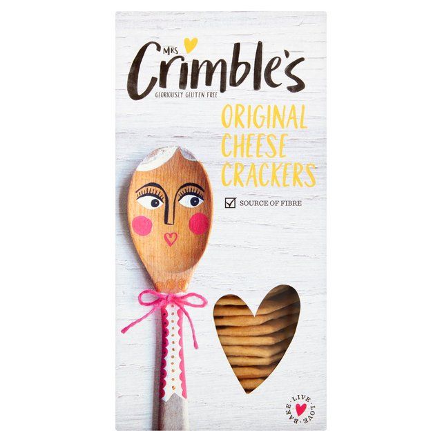 Mrs Crimble's Gluten Free Cheese Crackers   130g