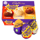 Cadbury Chocolate Mixed White Creme Egg Caramel & Creme Egg   200g