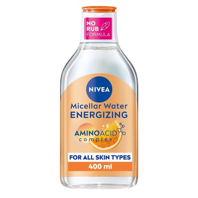 NIVEA Energy Micellar Water Make-Up Remover with Vitamin C   400ml