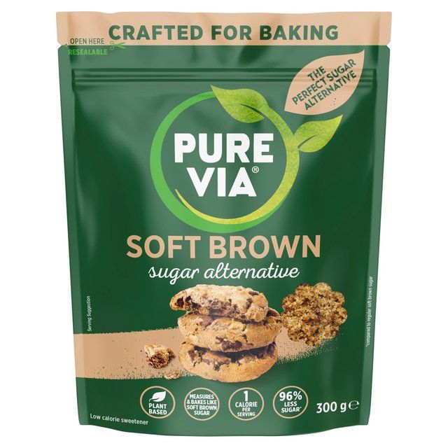 Pure Via Bakers Secret Soft Brown Sugar Alternative   300g