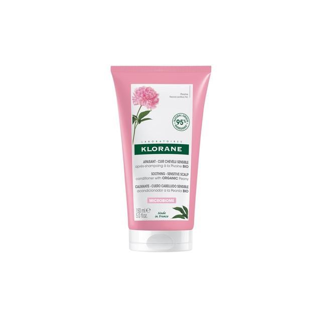 Klorane Soothing Conditioner with Organic Peony for Sensitive Scalps   150ml