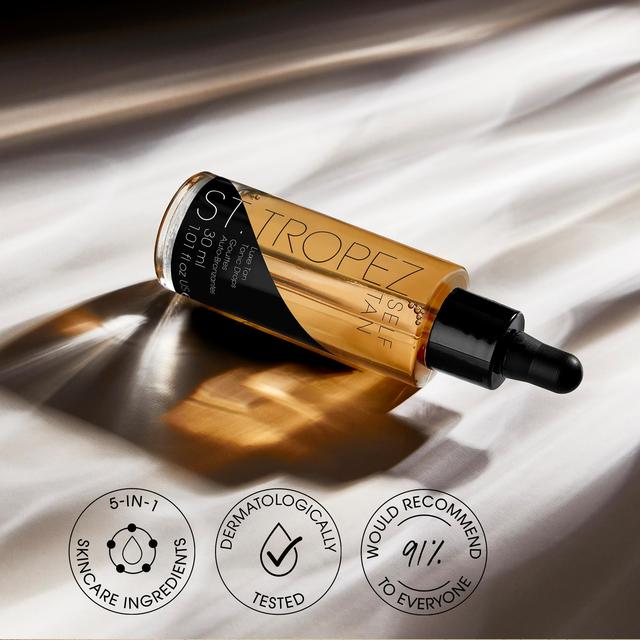 St Tropez Luxe Tan Tonic Glow Drops   30ml GOODS M&S   