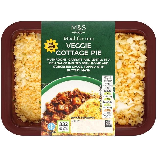 M&S Veggie Cottage Pie   400g GOODS M&S   