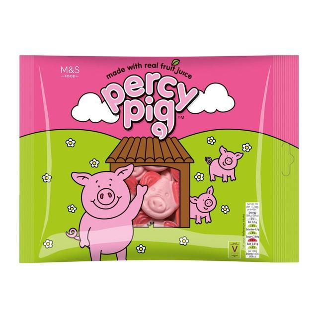 M&S Large Percy Pig Fruit Gums   400g GOODS M&S   