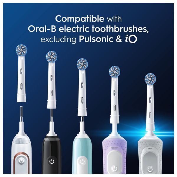 Oral-B Pro Sensitive Clean Toothbrush Heads 4 Counts