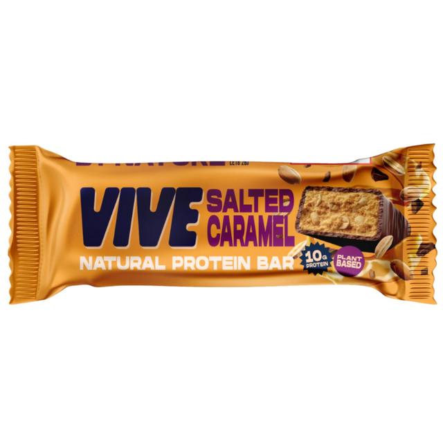 Vive Vegan Chocolate Protein Bars- Salted Caramel   49g