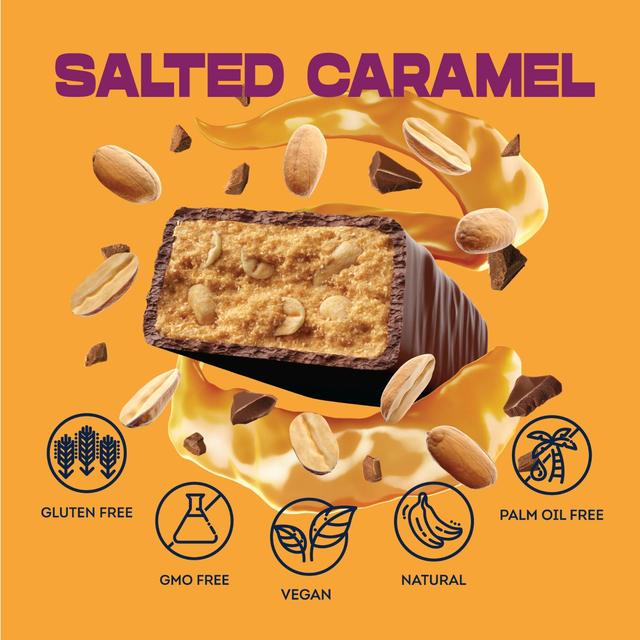 Vive Vegan Chocolate Protein Bars- Salted Caramel   49g