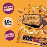 Vive Vegan Chocolate Protein Bars- Salted Caramel   49g GOODS M&S   