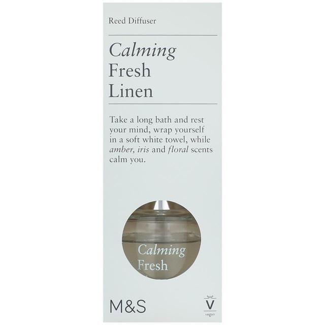 M&S Fresh Linen Reed Diffuser   80ml