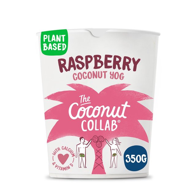 The Coconut Collaborative Raspberry Dairy-free Yoghurt Alternative   350g