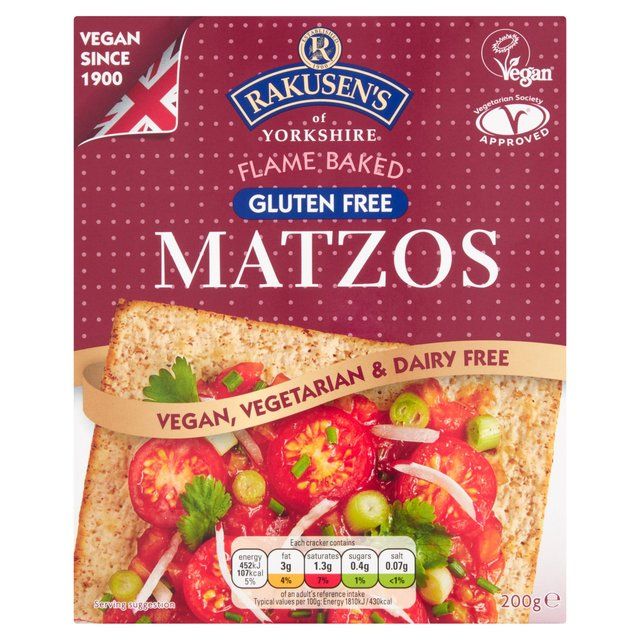 Rakusen's Gluten Free Traditional Matzo   200g