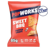 Popworks Sweet BBQ Popped Crisps Sharing Bag   85g GOODS M&S   