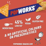 Popworks Sweet BBQ Popped Crisps Sharing Bag   85g GOODS M&S   