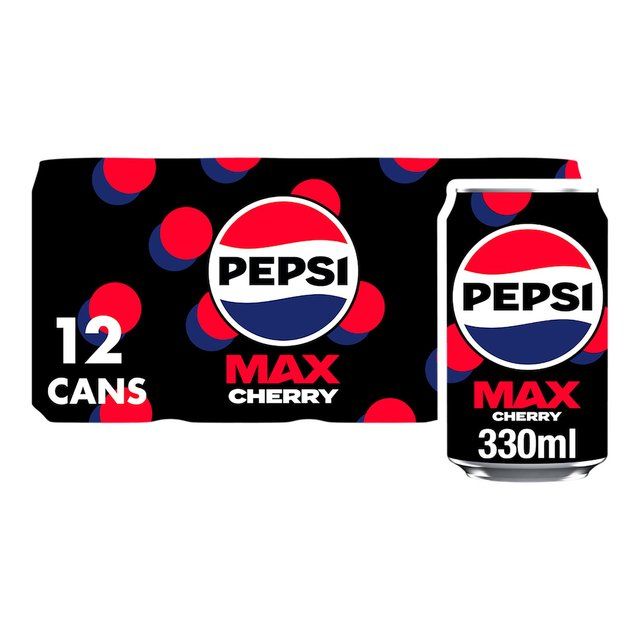 Pepsi Max Cherry   12 x 330ml