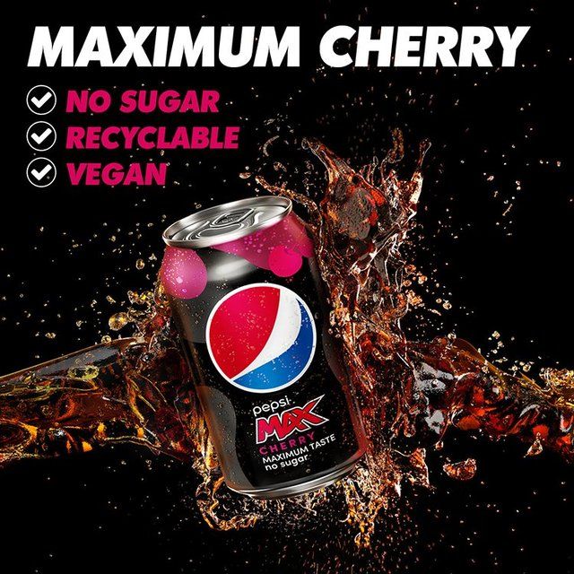 Pepsi Max Cherry   12 x 330ml GOODS M&S   