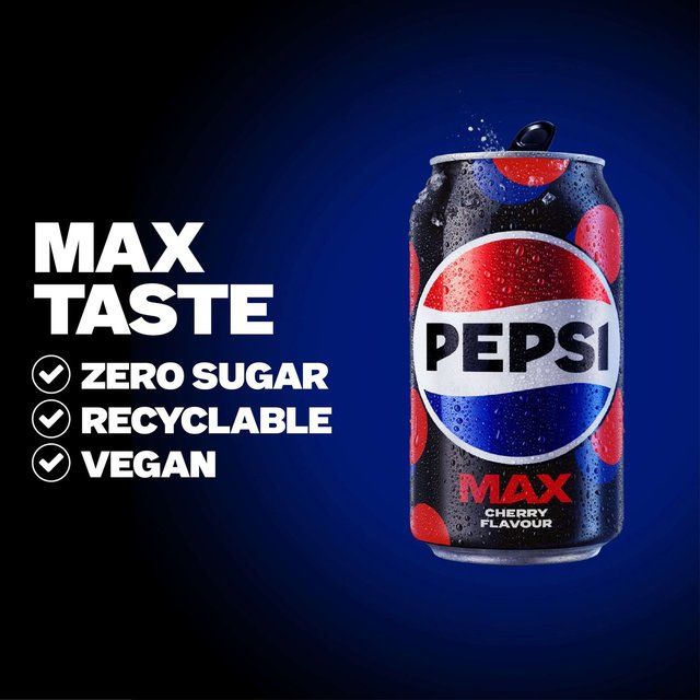 Pepsi Max Cherry   12 x 330ml GOODS M&S   