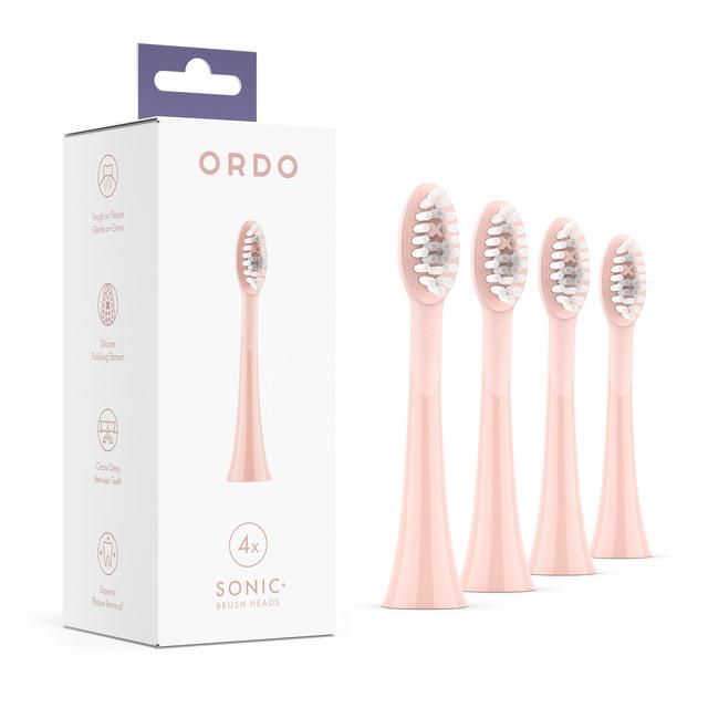 Ordo Sonic Brush Heads - Rose Gold   4 per pack