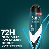 Sure Men 72hr Nonstop Protection Invisible Ice Antiperspirant Deodorant   250ml GOODS M&S   