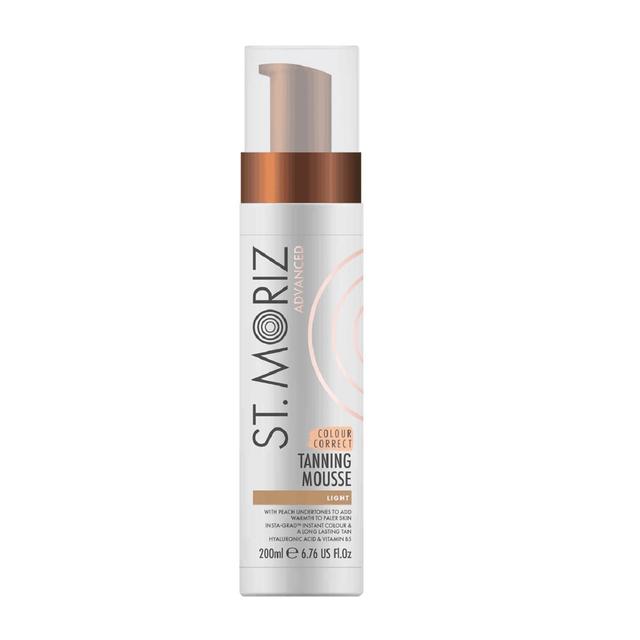 St Moriz Advanced Colour Correcting Tanning Mousse Light   200ml GOODS M&S   