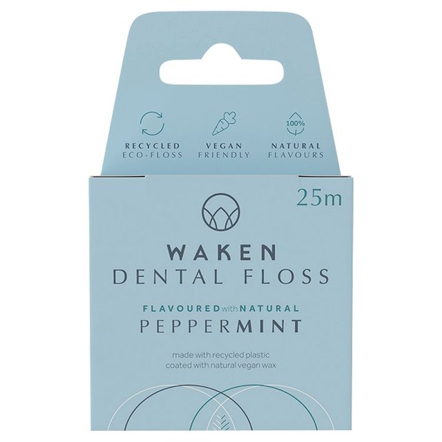 Waken Dental Floss Peppermint   16g