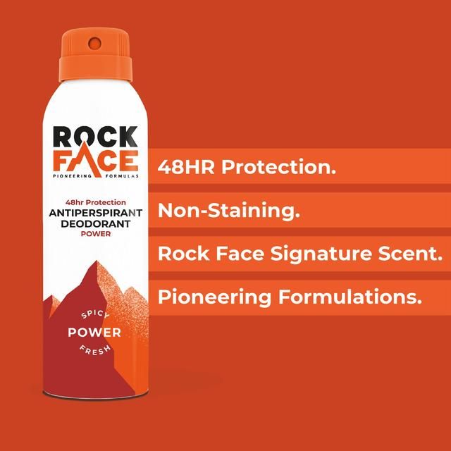 Rock Face Power 48 HR Antiperspirant Deodorant   200ml GOODS M&S   