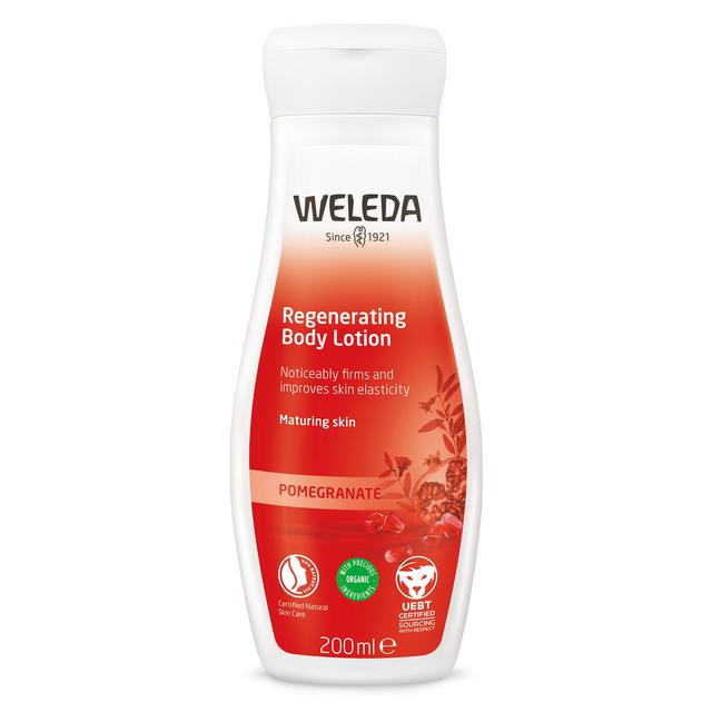 Weleda Pomegranate REGENERATING Body Lotion Vegan   200ml GOODS M&S   