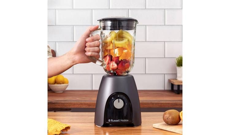 Russell Hobbs Desire Charcoal 1.5L Glass Jug Blender 27121 GOODS Argos