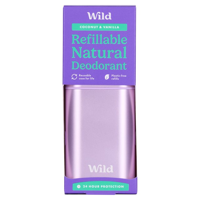 Wild Purple Case and Coconut & Vanilla Deo Starter Pack   40g