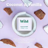 Wild Purple Case and Coconut & Vanilla Deo Starter Pack   40g GOODS M&S   