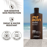 PIZ BUIN® Allergy Sun Sensitive Skin Lotion SPF 50+ 200ml GOODS Superdrug   