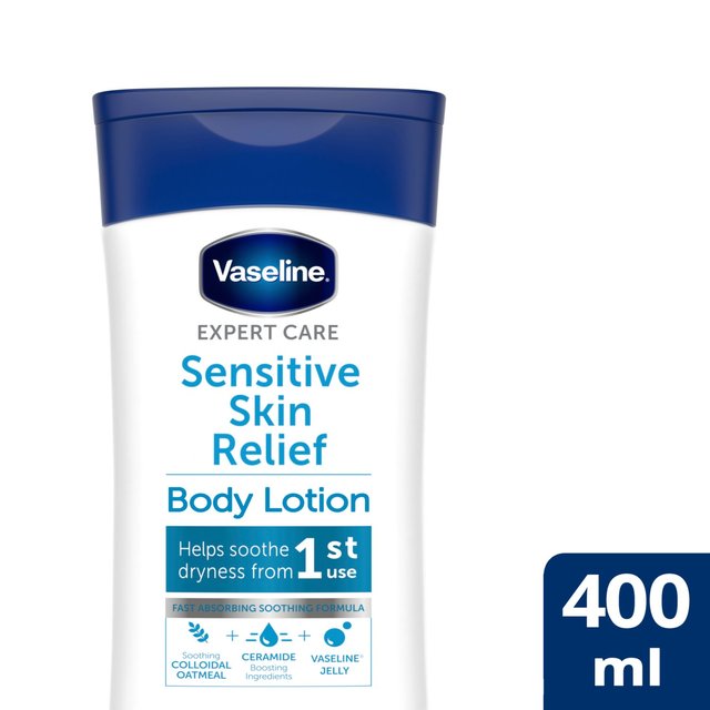 Vaseline Sensitive Skin Relief   400ml GOODS M&S   