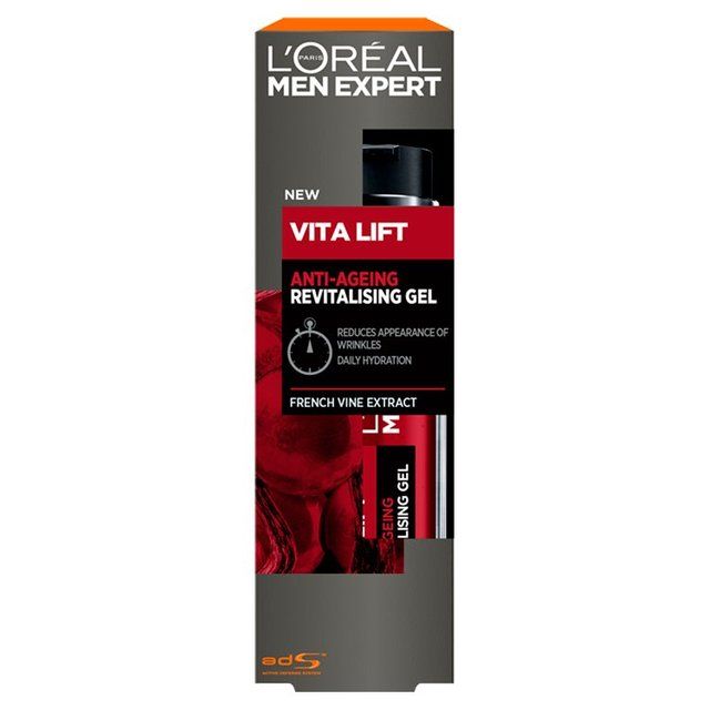 L'Oreal Men Expert Vita Lift Anti Wrinkle & Hydrating Gel Moisturiser   50ml GOODS M&S   