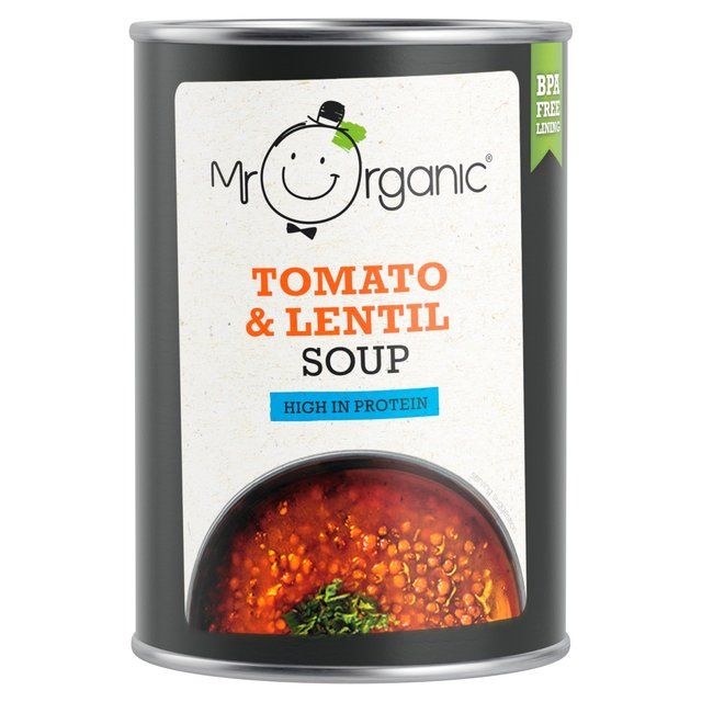 Mr Organic Tomato & Lentil Soup   400g GOODS M&S   