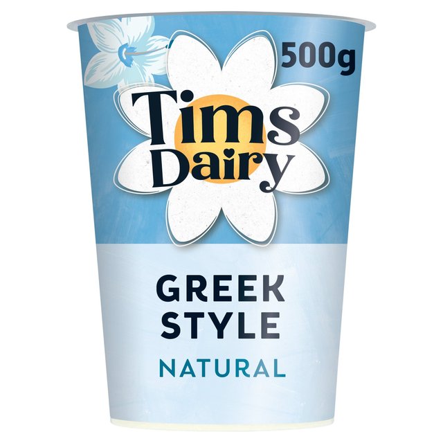 Tims Dairy Greek Style Natural Yoghurt   500g GOODS M&S   