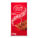 Lindt Lindor Milk Chocolate Bar 100g Block chocolate bars Sainsburys   