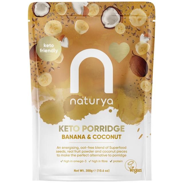 Naturya Keto Breakfast Porridge Banana & Coconut   300g