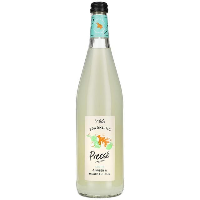 M&S Sparkling Ginger & Mexican Lime Presse   750ml GOODS M&S   