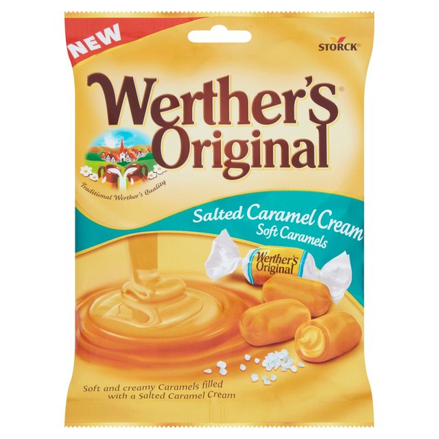 Werther's Original Salted Caramel Cream Soft Caramel   125g