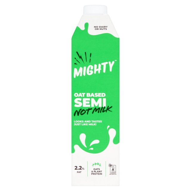 Mighty Oat Based Semi Skimmed Not Milk Alternative Long Life   1L