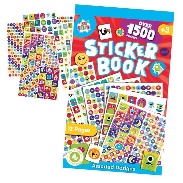 Sticker Book 1500 Stickers