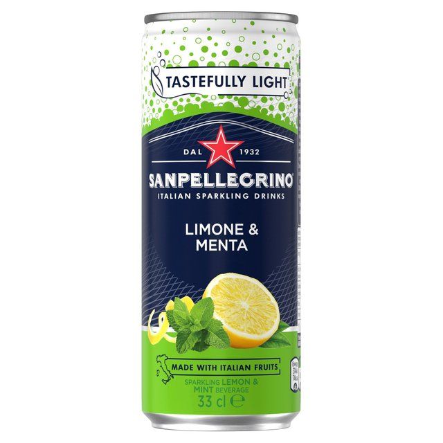 San Pellegrino Lemon & Mint   6 x 330ml GOODS M&S   