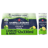 San Pellegrino Lemon & Mint   12 x 330ml GOODS M&S   