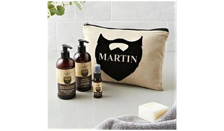 Personalised Message Name Only Beard Kit GOODS Argos