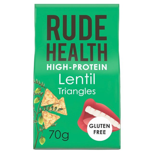 Rude Health High Protein Lentil Triangles   70g