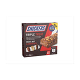 Snickers Triple Treat Fruit & Nut Milk Chocolate Snack Bars Multipack   128g GOODS M&S   