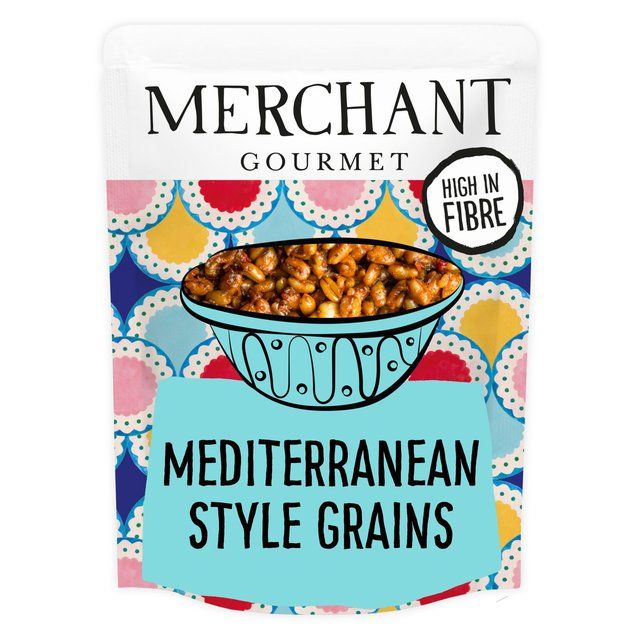 Merchant Gourmet Mediterranean-Style Grains with Tomato & Olive    250g GOODS M&S   