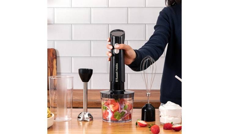 Russell Hobbs Desire Charcoal 3in1 Hand Blender 27141